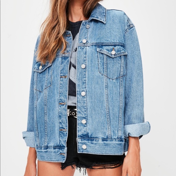 oversized jeans jacket womens